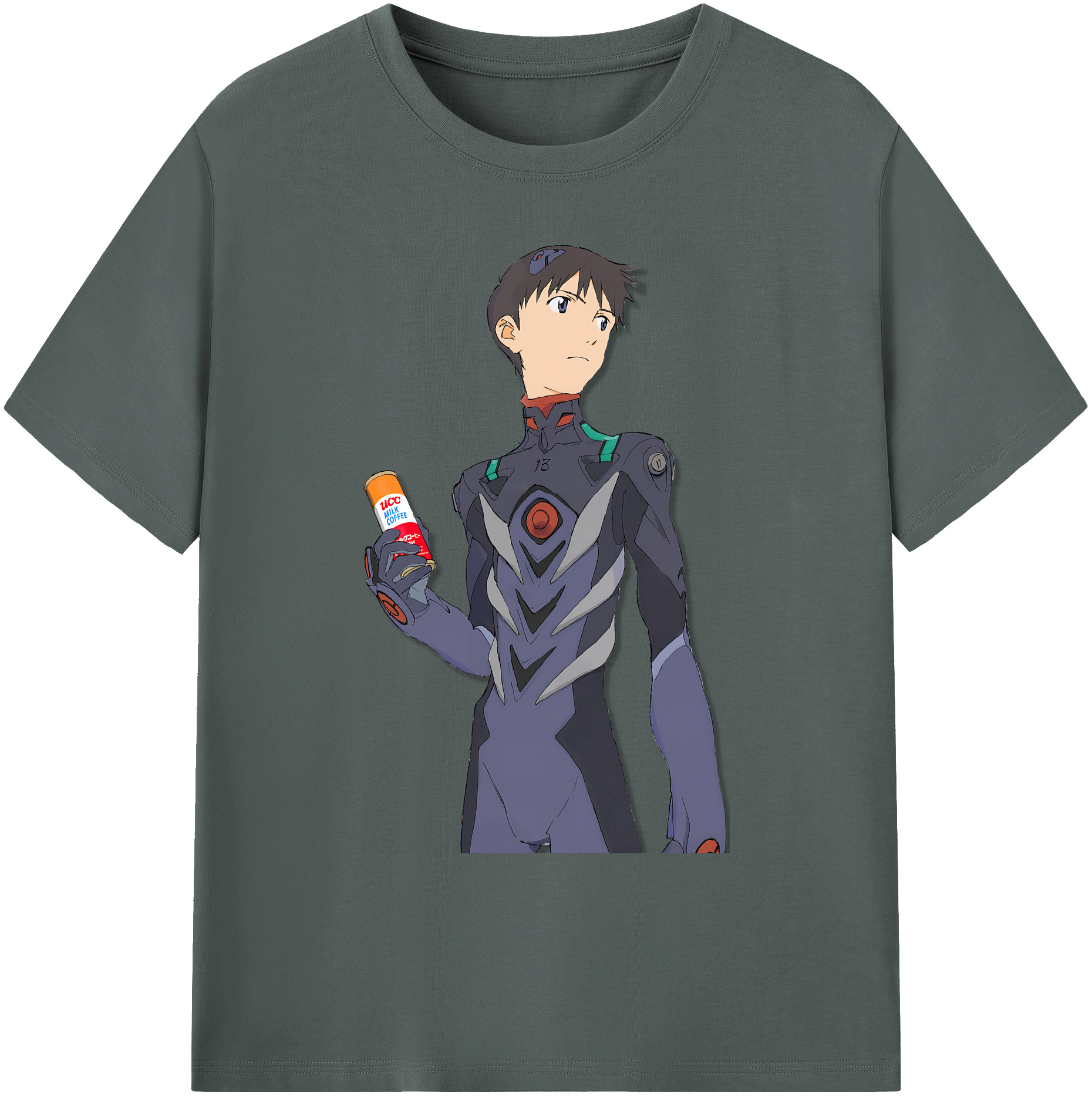 （画像用） EVA 新世紀エヴァンゲリオン 綿100％ メンズ半袖Tシャツ｜肌触りやわらか＆通気性